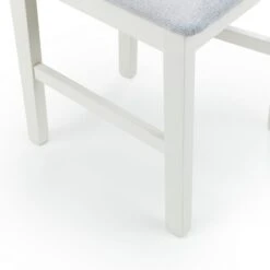 Coxmoor Set Of 2 Dining Chairs, Ivory Faux Linen -Dunelm Shop 30794209 alt04