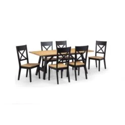 Hockley Set Of 2 Dining Chairs, Black 7 Hockley Set Of 2 Dining Chairs, Black -Dunelm Shop 30794268 alt02