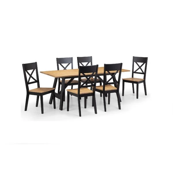 Hockley Set Of 2 Dining Chairs, Black 5 Hockley Set Of 2 Dining Chairs, Black - Image 3