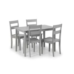 Kobe Set Of 2 Dining Chairs, Grey -Dunelm Shop 30794286 alt03