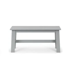 Kobe 2 Seater Dining Bench, Grey, 92cm 8 Kobe 2 Seater Dining Bench, Grey, 92cm -Dunelm Shop 30794287 alt02