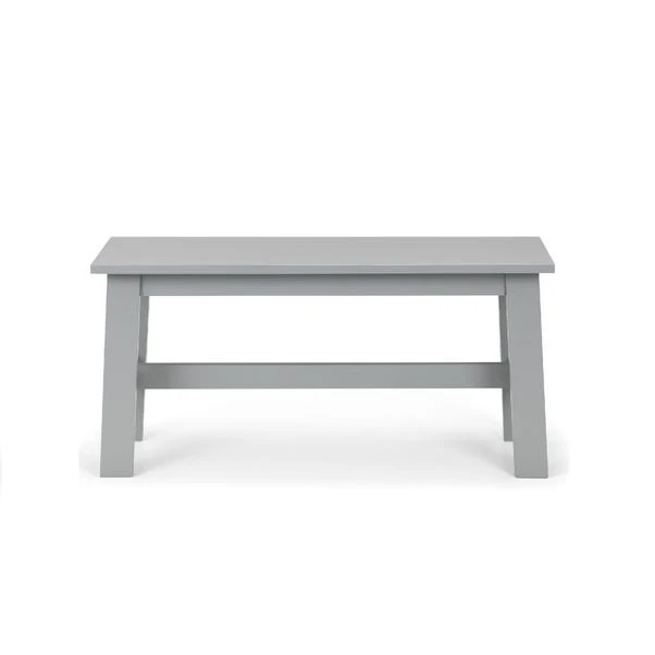 Kobe 2 Seater Dining Bench, Grey, 92cm 5 Kobe 2 Seater Dining Bench, Grey, 92cm - Image 3