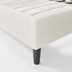 Alara Pleated Teddy Fabric Bed Frame -Dunelm Shop 30800163 alt06