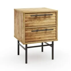 Bryant 2 Drawer Bedside Table -Dunelm Shop 30801932 alt01