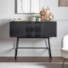 Englewood 2 Door Sideboard, Black 2 Englewood 2 Door Sideboard, Black -Dunelm Shop 30810681
