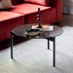 Hays Coffee Table, Glass -Dunelm Shop 30810743