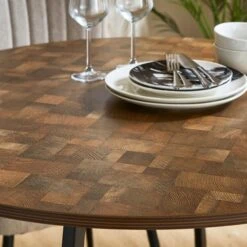 Brayden 4 Seater Round Dining Table 13 Brayden 4 Seater Round Dining Table -Dunelm Shop 30815043 alt03