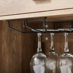 Fulton Compact Wine Cabinet, Pine Effect 9 Fulton Compact Wine Cabinet, Pine Effect -Dunelm Shop 30816894 alt01