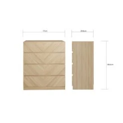 Taranto 4 Piece Bedroom Furniture Set -Dunelm Shop 30816973 alt06