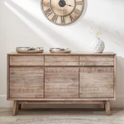 Pacific Kalmar Sideboard, Natural Acacia