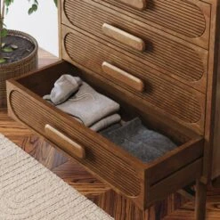 Khari 4 Drawer Chest, Mango Wood 11 Khari 4 Drawer Chest, Mango Wood -Dunelm Shop 30821887 alt03