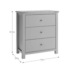 Olney 3 Drawer Chest -Dunelm Shop 30828261 alt09