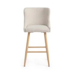 Montreal Bar Stool, Natural Fabric -Dunelm Shop 30828588 alt05