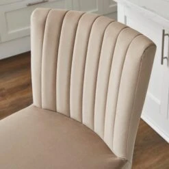 Taylor Counter Height Stool, Velvet -Dunelm Shop 30842647 alt03