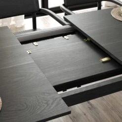 Hudson 6-8 Seater Rectangular Extendable Dining Table, Oak -Dunelm Shop 30843938 alt03