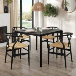 Hudson 2-4 Seater Square Extendable Dining Table, Oak -Dunelm Shop 30843939
