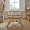 CuddleCo Aria Crib, Rattan -Dunelm Shop 30844312