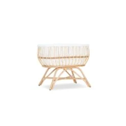 CuddleCo Aria Crib, Rattan -Dunelm Shop 30844312 alt03
