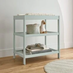 CuddleCo Nola Open Changing Unit, Painted Pine -Dunelm Shop 30844323