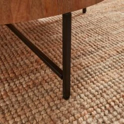 Jaya Round Storage Coffee Table, Mango Wood -Dunelm Shop 30844421 alt04