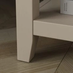 Malone 1 Drawer Slim Bedside Table, Warm Grey -Dunelm Shop 30847633 alt05