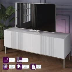 Iona Smart Large TV Unit For TVs Up To 67" -Dunelm Shop 30848651 alt01