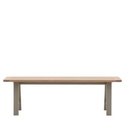 Elda Trestle 3 Seater Dining Bench -Dunelm Shop 30850763 alt04
