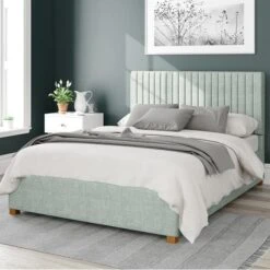 Grant Pure Pastel Cotton Ottoman Bed -Dunelm Shop 30852520
