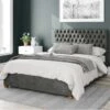 Monroe Kimyo Linen Ottoman Bed Frame -Dunelm Shop 30852678
