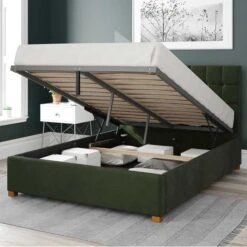Sinatra Plush Velvet Ottoman Bed Frame -Dunelm Shop 30852839 alt01