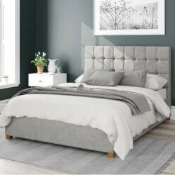 Sinatra Plush Velvet Ottoman Bed Frame -Dunelm Shop 30852844