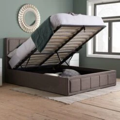 Hannover Fabric Ottoman Bed Frame -Dunelm Shop 30854237 alt01