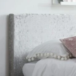 Berlin Crushed Velvet Ottoman Bed Frame -Dunelm Shop 30854250 alt02