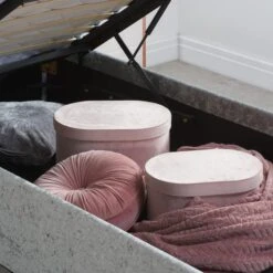 Berlin Crushed Velvet Ottoman Bed Frame -Dunelm Shop 30854250 alt04