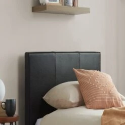 Berlin Ottoman Bed Frame, Faux Leather -Dunelm Shop 30854251 alt02