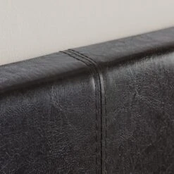 Berlin Ottoman Bed Frame, Faux Leather -Dunelm Shop 30854251 alt03