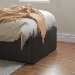Berlin Ottoman Bed Frame, Faux Leather -Dunelm Shop 30854251 alt04