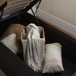 Berlin Ottoman Bed Frame, Faux Leather -Dunelm Shop 30854251 alt05