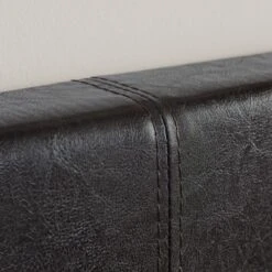 Berlin Ottoman Bed Frame, Faux Leather -Dunelm Shop 30854253 alt03