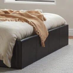 Berlin Ottoman Bed Frame, Faux Leather -Dunelm Shop 30854253 alt04