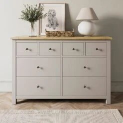 Olney Wide 8 Drawer Chest -Dunelm Shop 30856996