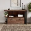 Fulton Pine Swivel Desk -Dunelm Shop 30857094