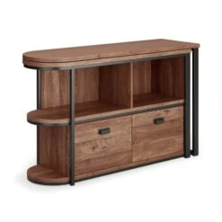 Fulton Pine Swivel Desk -Dunelm Shop 30857094 alt05