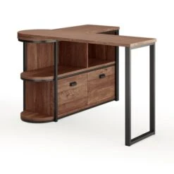 Fulton Pine Swivel Desk -Dunelm Shop 30857094 alt06