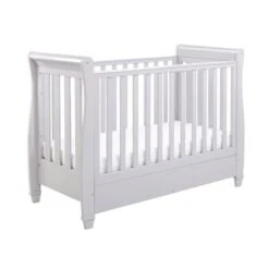 Babymore Eva Sleigh Cot Bed With Drawer -Dunelm Shop 30857151 alt03