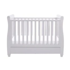 Babymore Eva Sleigh Cot Bed With Drawer -Dunelm Shop 30857151 alt04
