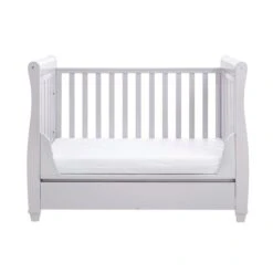 Babymore Eva Sleigh Cot Bed With Drawer -Dunelm Shop 30857151 alt07