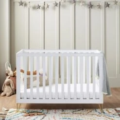 Babymore Kimi Cot Bed 18 Babymore Kimi Cot Bed -Dunelm Shop 30857155 alt01