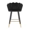 Vivian Counter Height Bar Stool, Velvet -Dunelm Shop 30857281