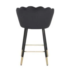 Vivian Counter Height Bar Stool, Velvet -Dunelm Shop 30857281 alt04